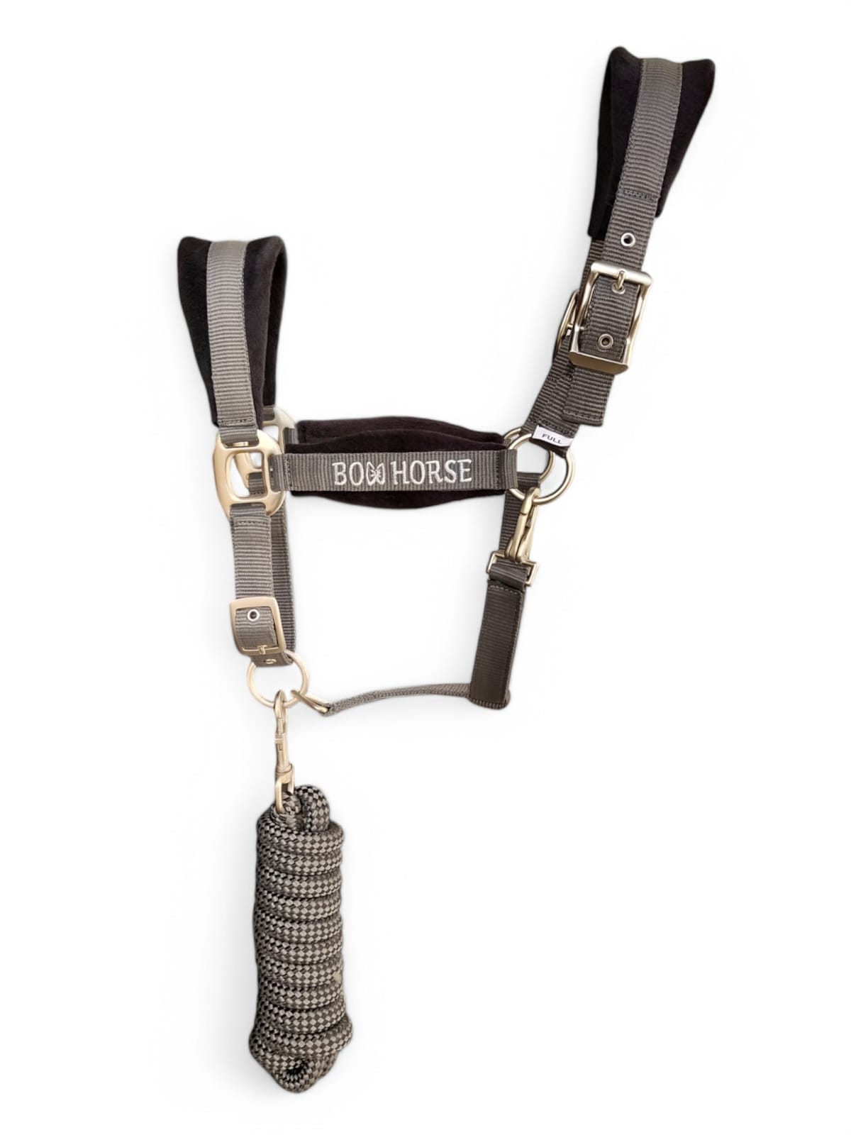 Premium Horse Halter and Lead - Black