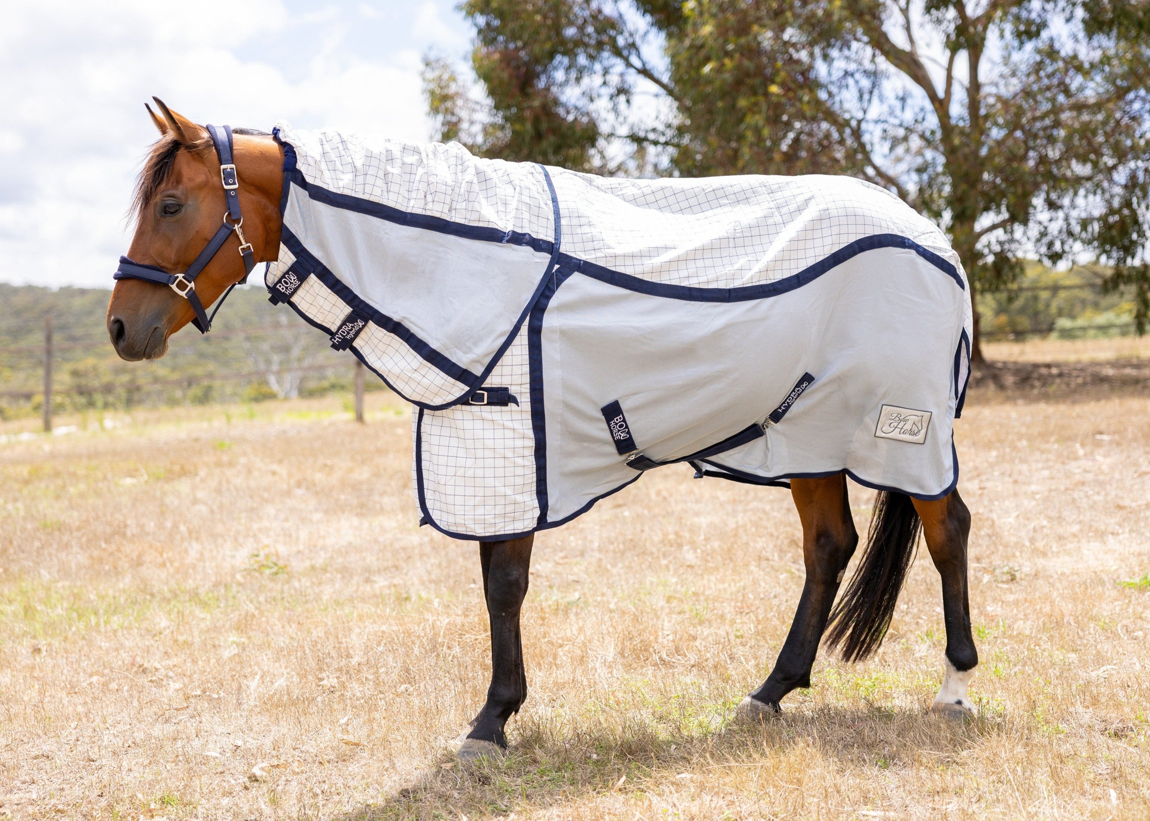Mesh Crossover Rugs Bow Horse Hydra Hybrid Rug - UV Protection & Breathable Summer Cover