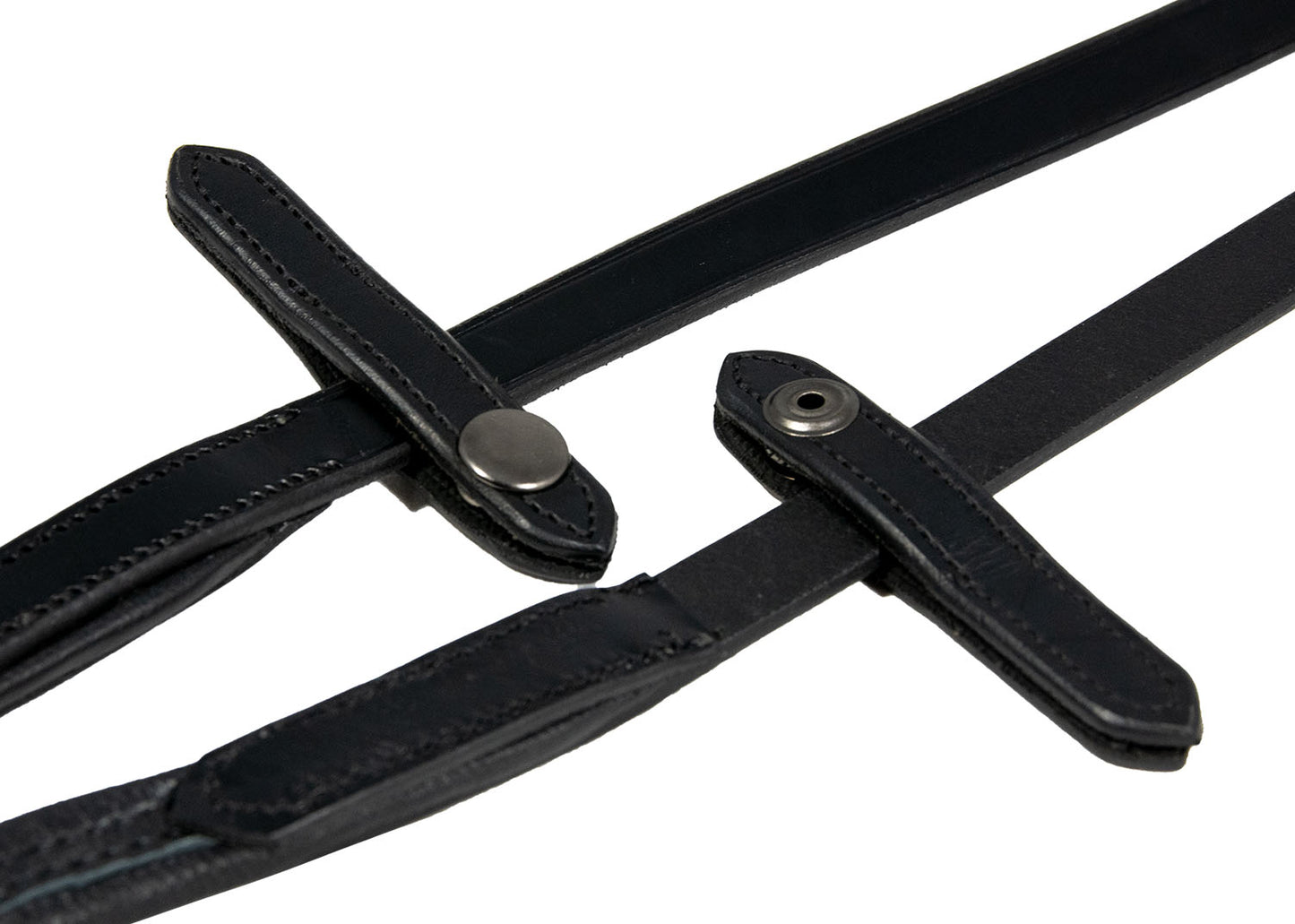 Removeable Horse Rein Stoppers - Black