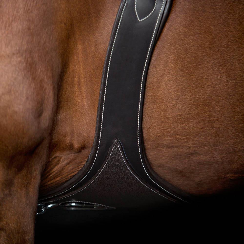 Gel padded grain overlay horse girths