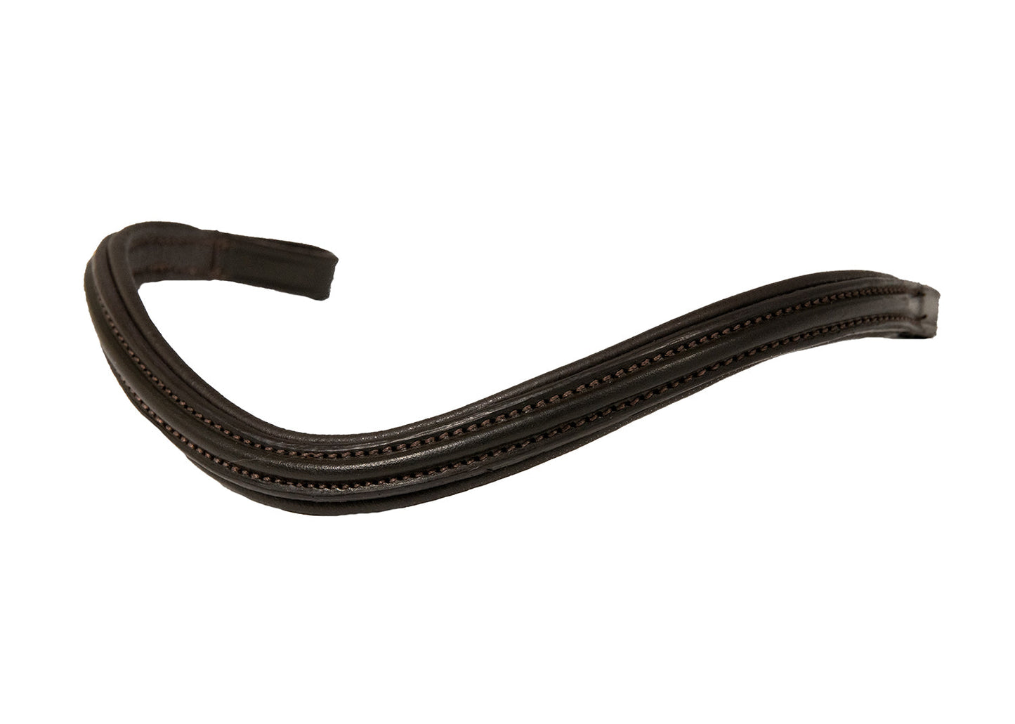 THIN RAISED WAVE - HAVANA BROWBAND