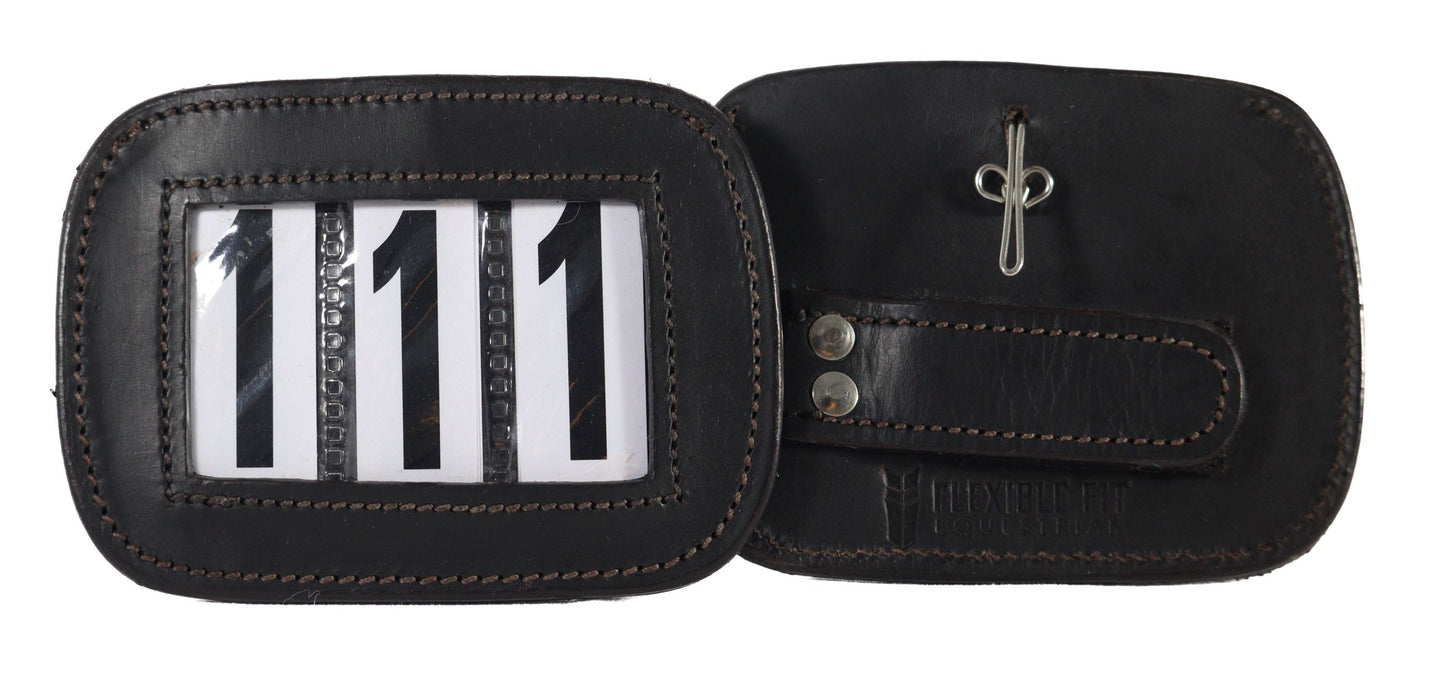 LEATHER BRIDLE NUMBER HOLDERS