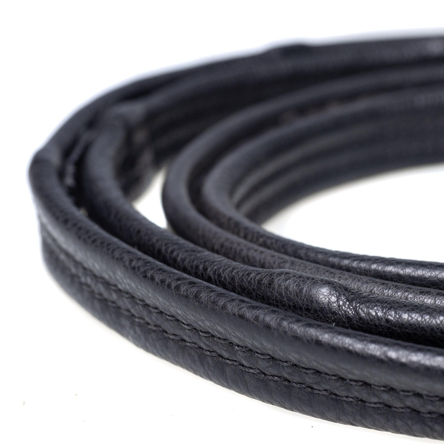 PADDED LEATHER 5/8 BILLETS BLACK REINS - Flexible Fit Equestrian Australia