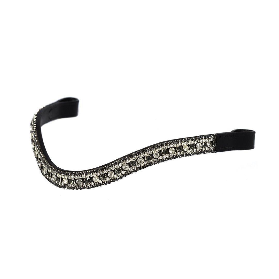 Premium Black Snaffle Bridle 'Oasis' - Flexible Fit Equestrian Australia