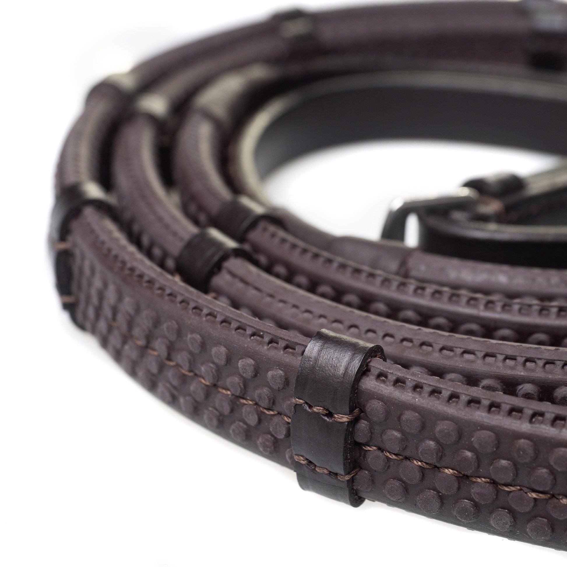 RUBBER GRIP HAVANA REINS - Flexible Fit Equestrian Australia